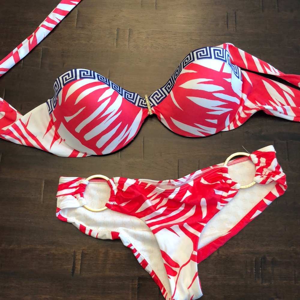 Pink and gold Victoria’s Secret bikini